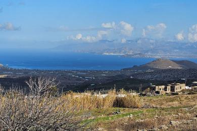 PAROS, Lefkes, parcelle de 3000 m² avec vue panoramique