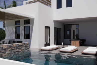 Nouveau projet,Villa avec piscine, vue imprenable sur Antiparos