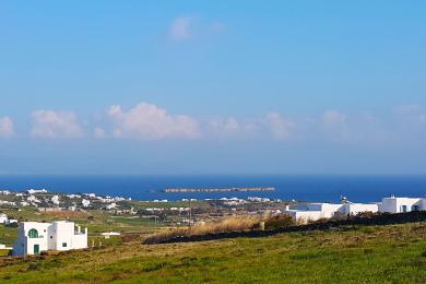 Parcelle 4486 m² ,vue panoramique sur la baie de Chryssi Akti