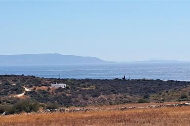 Glyfa, parcel with beautiful sea views near the  beach