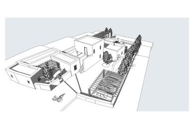 Marpissa, plot 2026sq.m. with construction permit and sea view